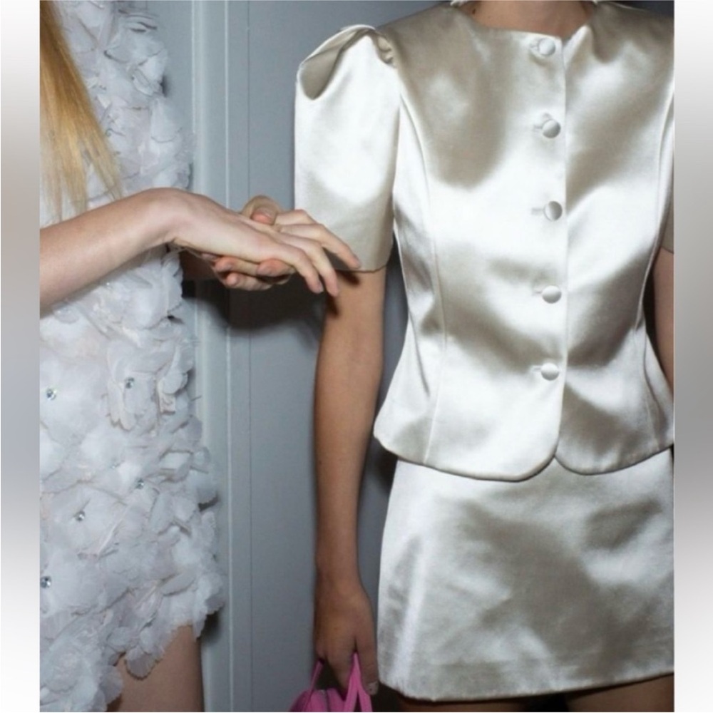 Reformation Mika Two Piece Cream